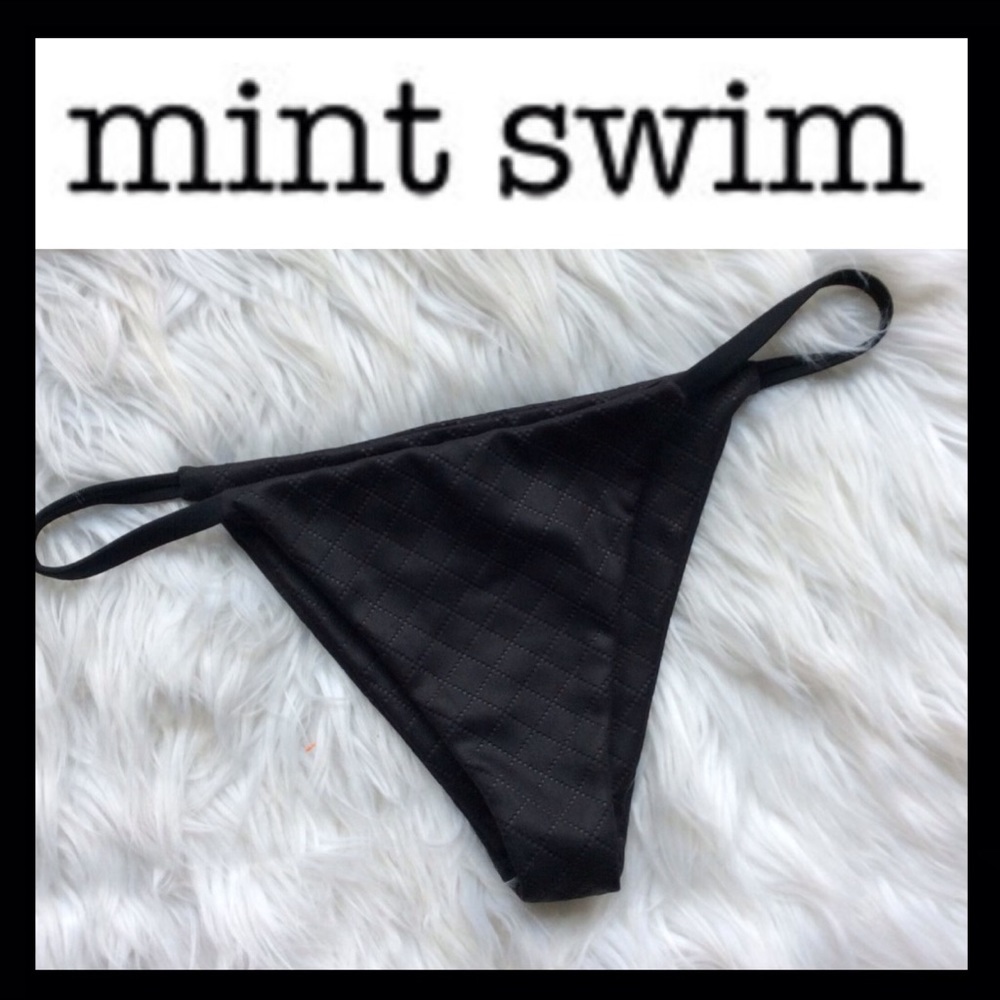 MINT SWIM Sexy Black  Bikini